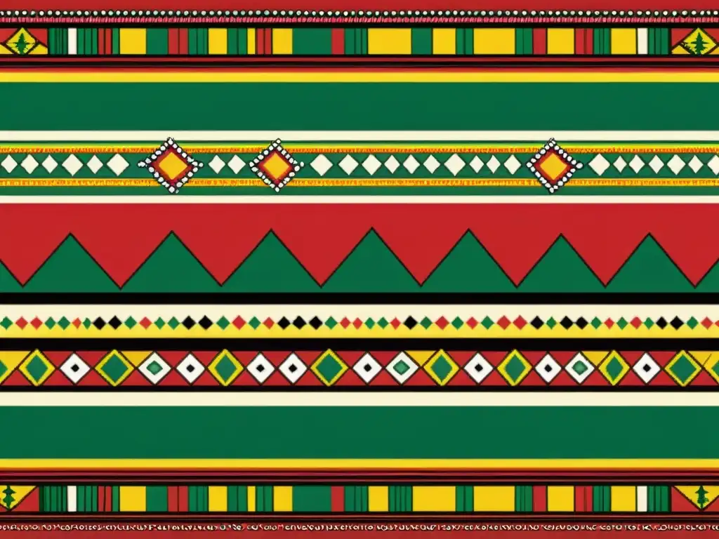 Detalles de Adornos y accesorios en tejidos africanos: bordados y cuentas en vibrantes colores tradicionales cuentan historias de herencia y artesanía africanas