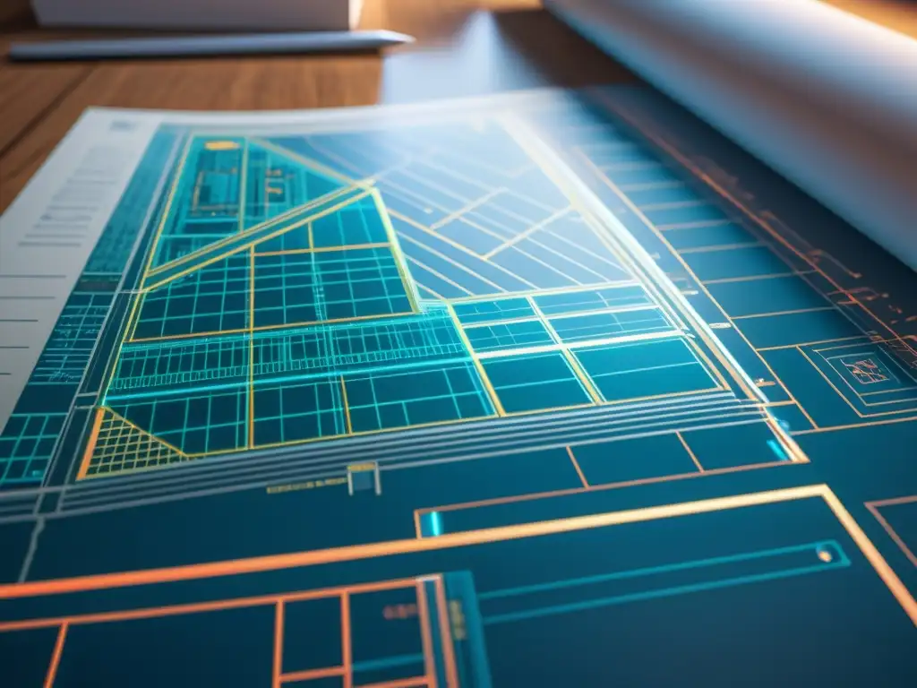 Diseño de patrones estructurales con IA: una antigua planificación arquitectónica es mejorada digitalmente, fusionando lo clásico con lo moderno