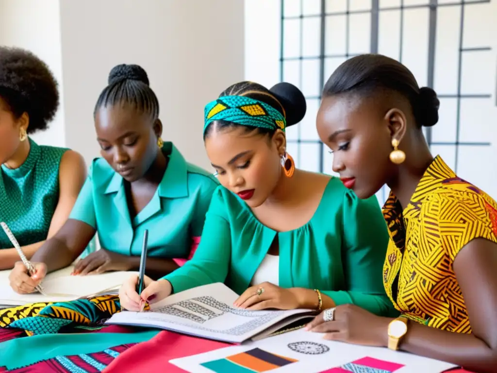 Un grupo multicultural de diseñadores de moda crea una colección colaborativa que fusiona el Kitenge tradicional con la moda global