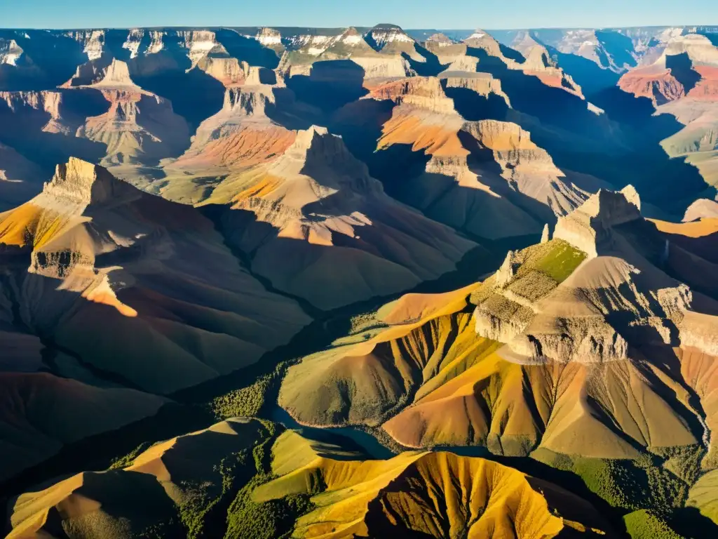 Imagen de montañas rugosas y erosionadas con texturas geológicas paisaje mundial en tonos terrosos y contrastes dramáticos