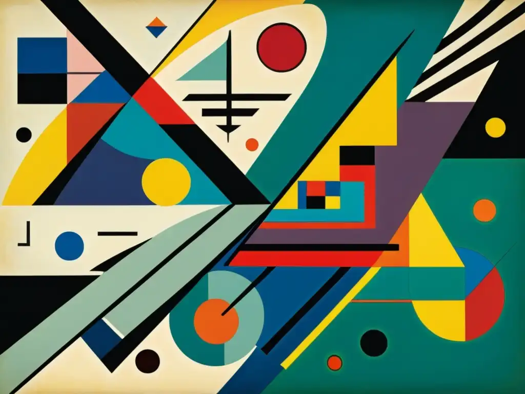 Patrones artísticos de Kandinsky cobran vida en la vibrante obra abstracta 'Composición VIII', invitando a explorar su inmersa complejidad