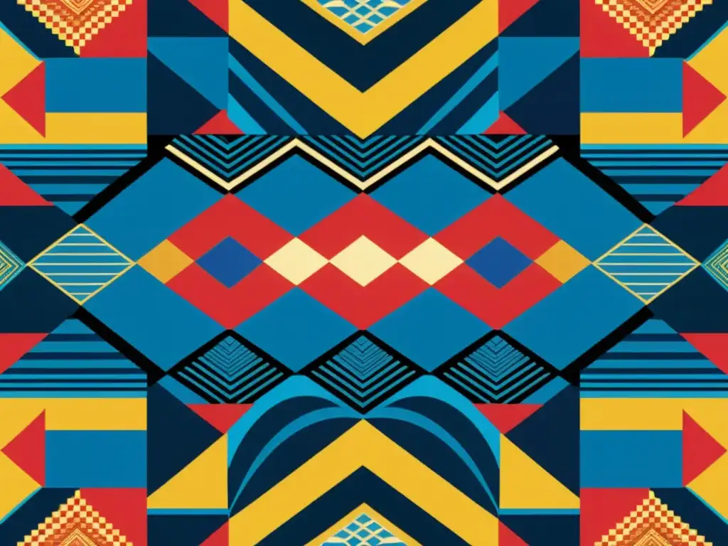 Patrones tradicionales en realidad aumentada: una fusión vibrante de historia y tecnología que evoca asombro y preservación cultural