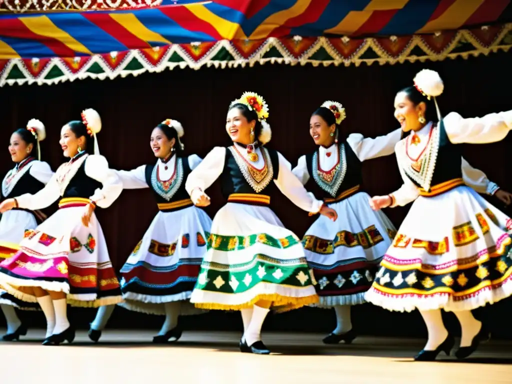 Un vibrante espectáculo de danza folklórica en el Festival de los Pirineos