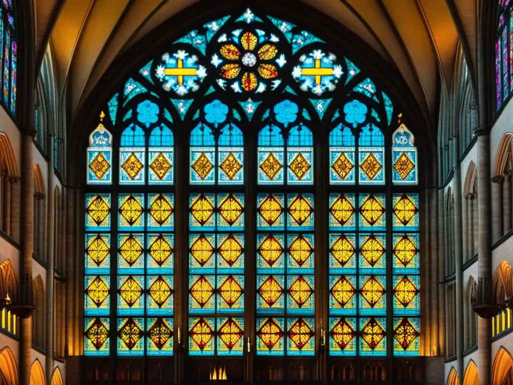 Vitrales góticos en la Catedral de Colonia: transparencias, colores y espiritualidad